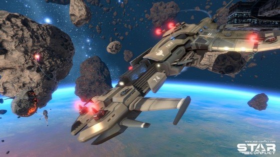 Star Conflict - популярный космический симулятор